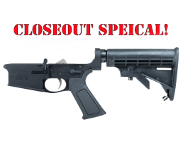 DR-10 Lower w/ PPT & Over Molded Grip