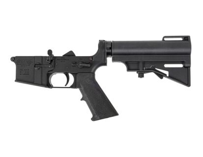 DPMS DP-15 Classic Pistol Blade Brace Complete Lower, Black