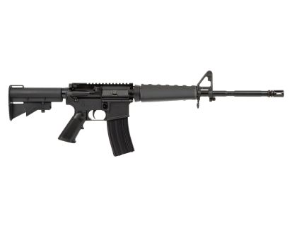 DPMS Retro 16" 5.56 1:7 Carbine Rifle A1 Style Handguard CAR-15 Stock, BLACK