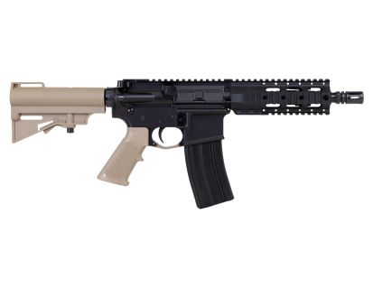 DPMS "Kitty Kat" 7.5" 5.56 A4 Quad Rail CAR Brace Pistol, FDE
