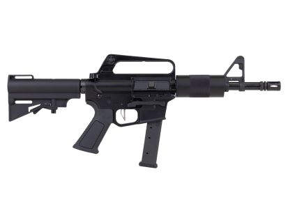 DPMS 8" "Kitty Kat" G9 9MM A1 Slick Side Tube Handguard CAR Brace Pistol