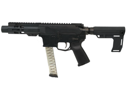 DPMS DP-9 4" 9MM 1/10 5" M-LOK RAIL MOE PPT MFT Pistol, Black