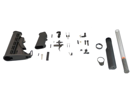 DPMS DP-9 CLASSIC LOWER BUILD KIT W/ PANTHER POLISHED TRIGGER , BLACK
