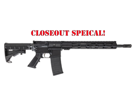 DPMS DR-15 16" 300 AAC 1:8 Nitride 13.5" MLOK Classic Rifle, Black